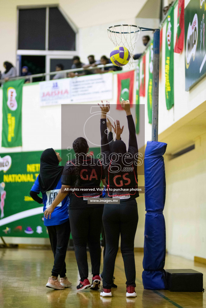 Milo National Netball Tournament 29th November 2021 at Social Center Indoor Court, Male, Maldives. Photos: Maanish/ Images Mv