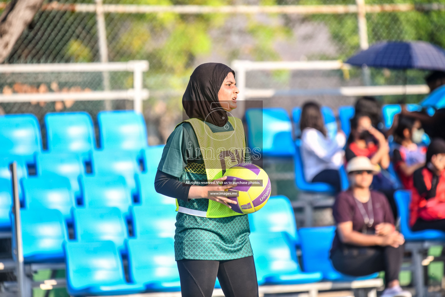 Day2  of Junior Netball Championship 2022 on 5 March 2022 held in Male', Maldives. Photos by Nausham Waheed.