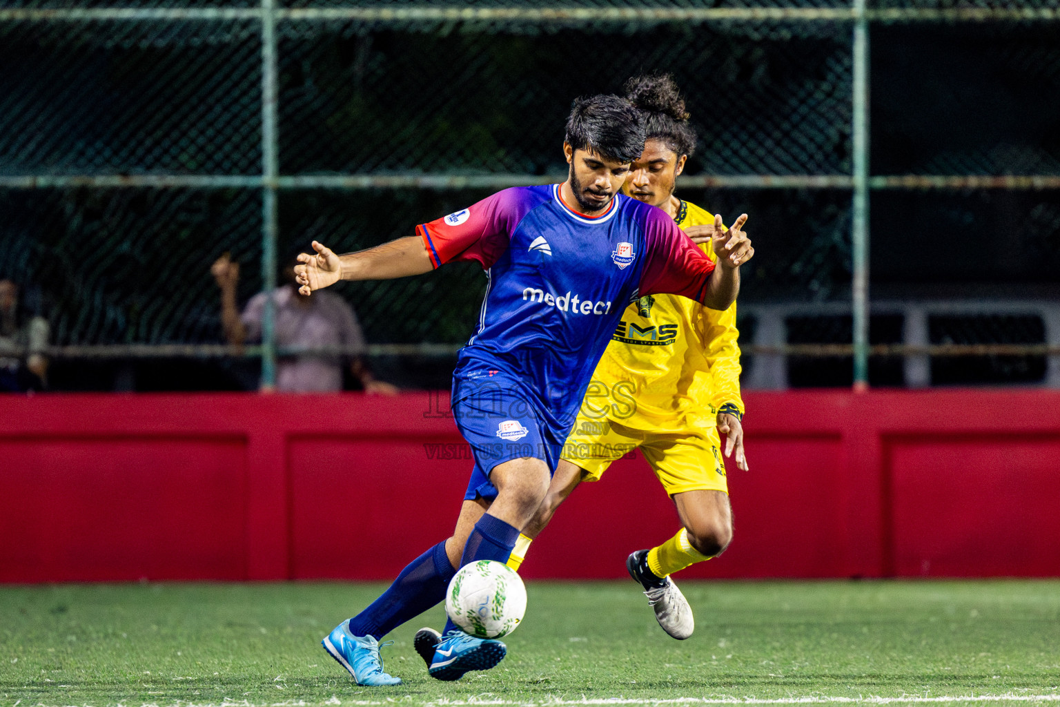 Antrac vs Medtech in Day 6 of Office League 2025 was held on Monday, 21st April 2025 in Hulhumale', Maldives. Photos: Nausham Waheed / images.mv