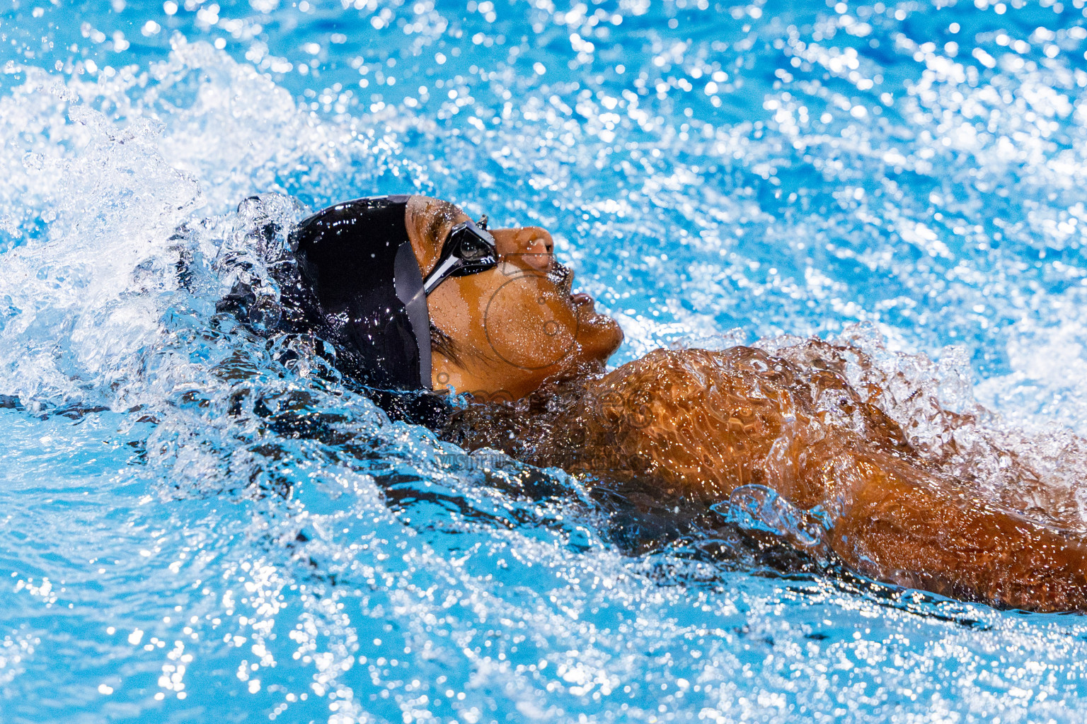 Day 3 of National Swimming Competition 2024 held in Hulhumale', Maldives on Sunday, 15th December 2024. Photos: Nausham Waheed/ images.mv