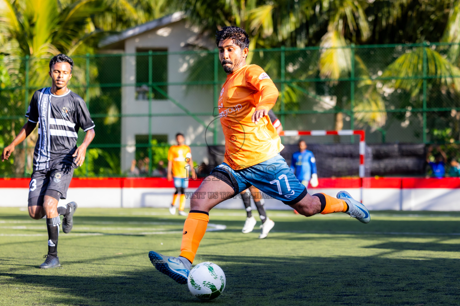 Iruveli vs Velavaru in Day 3 of Resort League 2025 (Dhaalu Zone) was held on Saturday, 17th May 2025 in Niyama Private island, Dhaalu Atoll, Maldives. Photos: Nausham Waheed / images.mv