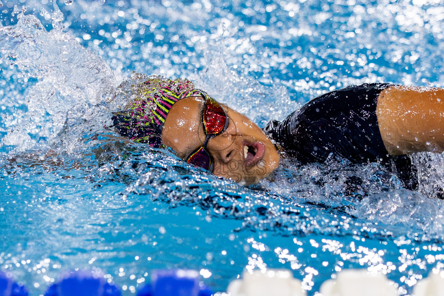 Day 4 of 20th Inter-school Swimming Competition 2024 held in Hulhumale', Maldives on Tuesday, 15th October 2024. Photos: Nausham Waheed / images.mv