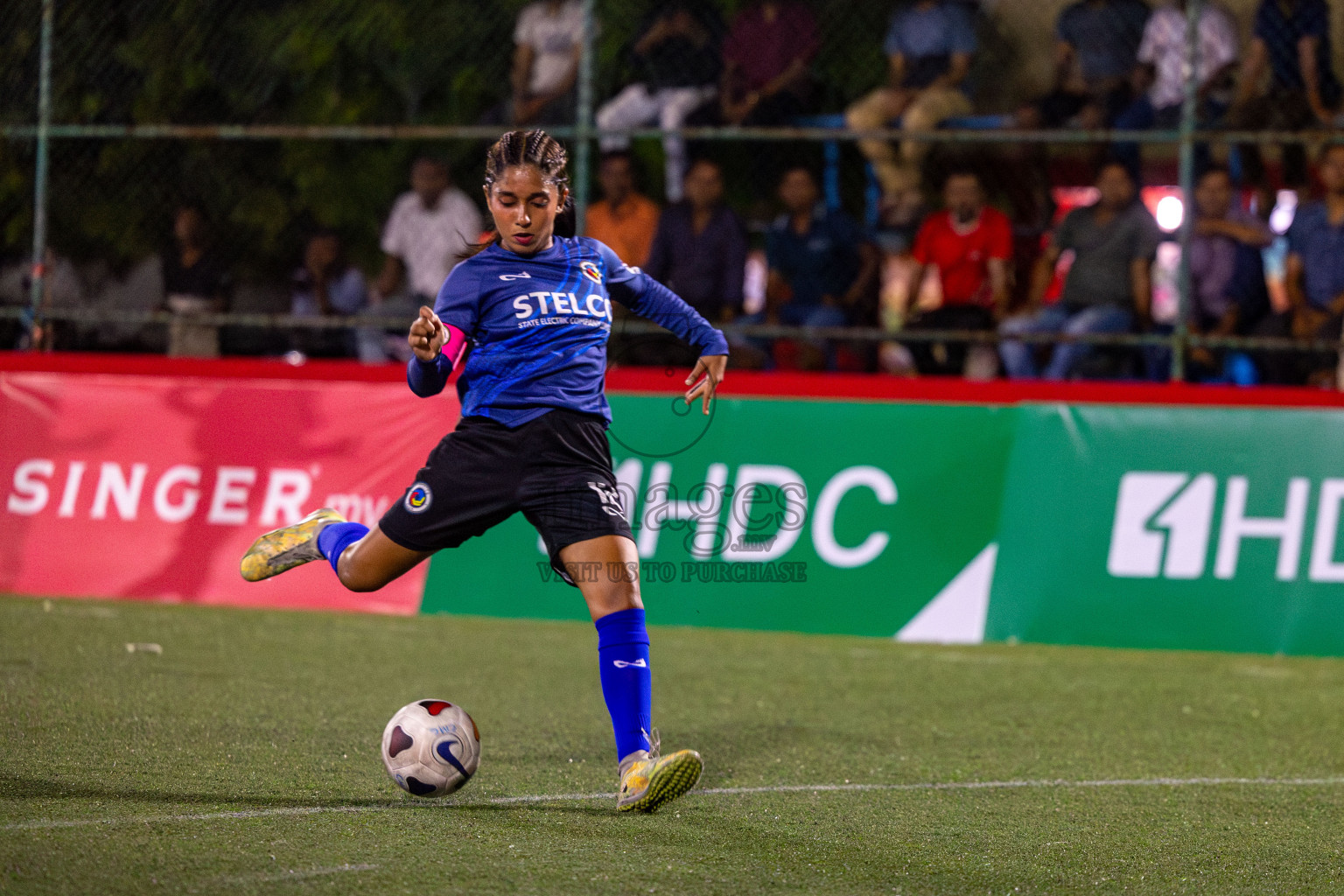 STELCO RECREATION CLUB vs TEAM DHARUMAVANTHA in Eighteen Thirty 2024 held in Rehendi Futsal Ground, Hulhumale', Maldives on Thursday, 5th September 2024. 
Photos: Hassan Simah / images.mv