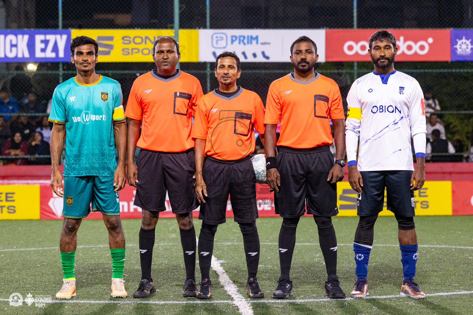 ADh Mandhoo vs ADh Omadhoo in Day 7 of Golden Futsal Challenge 2024 was held on Saturday, 20th January 2024, in Hulhumale', Maldives Photos: Ismail Thoriq / images.mv