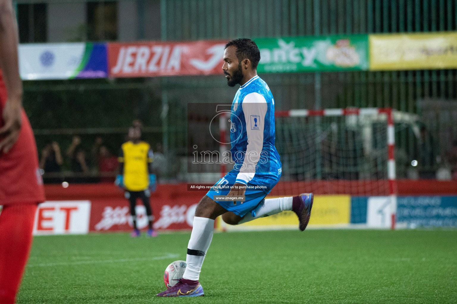 HA. Baarah vs HA. Kelaa in Day 3 of Golden Futsal Challenge 2023 on 07 February 2023 in Hulhumale, Male, Maldives