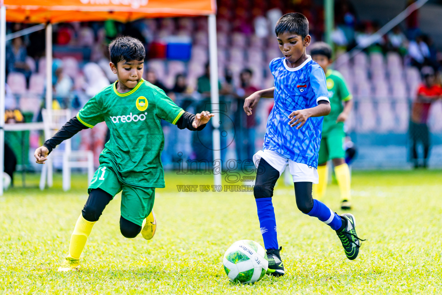 Day 1 of Under 10 MILO Academy Championship 2024 was held at National Stadium in Male', Maldives on Friday, 26th April 2024. Photos: Nausham Waheed / images.mv