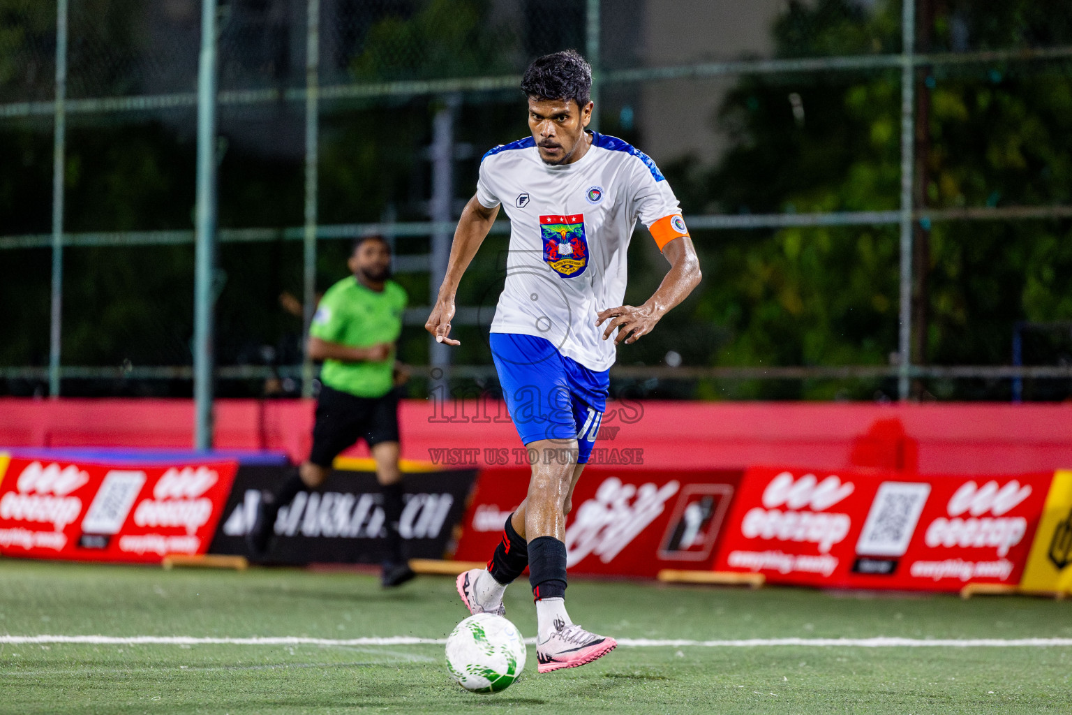 Police Club vs Trade Club in Day 13 of Office League 2025 was held on Monday, 28th April 2025 in Hulhumale', Maldives. Photos: Nausham Waheed / images.mv