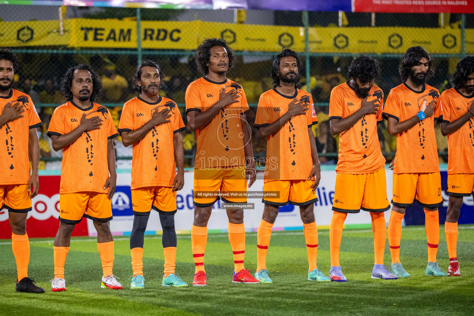 RRC Vs FSM in the Semi Finals of Club Maldives 2021 held in Hulhumale, Maldives on 19 December 2021. Photos: Ismail Thoriq / images.mv