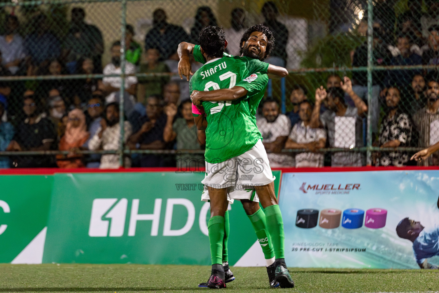 CLUB HDC vs CLUB FEN in Club Maldives Cup 2024 held in Rehendi Futsal Ground, Hulhumale', Maldives on Monday, 23rd September 2024. 
Photos: Mohamed Mahfooz Moosa / images.mv