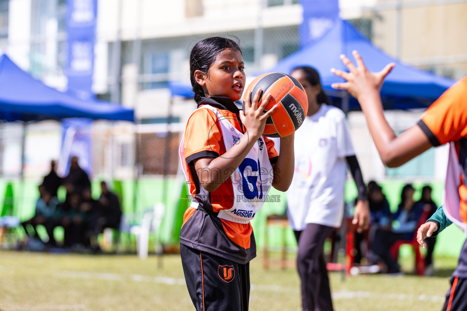 Day 3 of Nestle' Kids Netball Fiesta 2023 held in Henveyru Stadium, Male', Maldives on Saturday, 2nd December 2023. Photos by Nausham Waheed / Images.mv