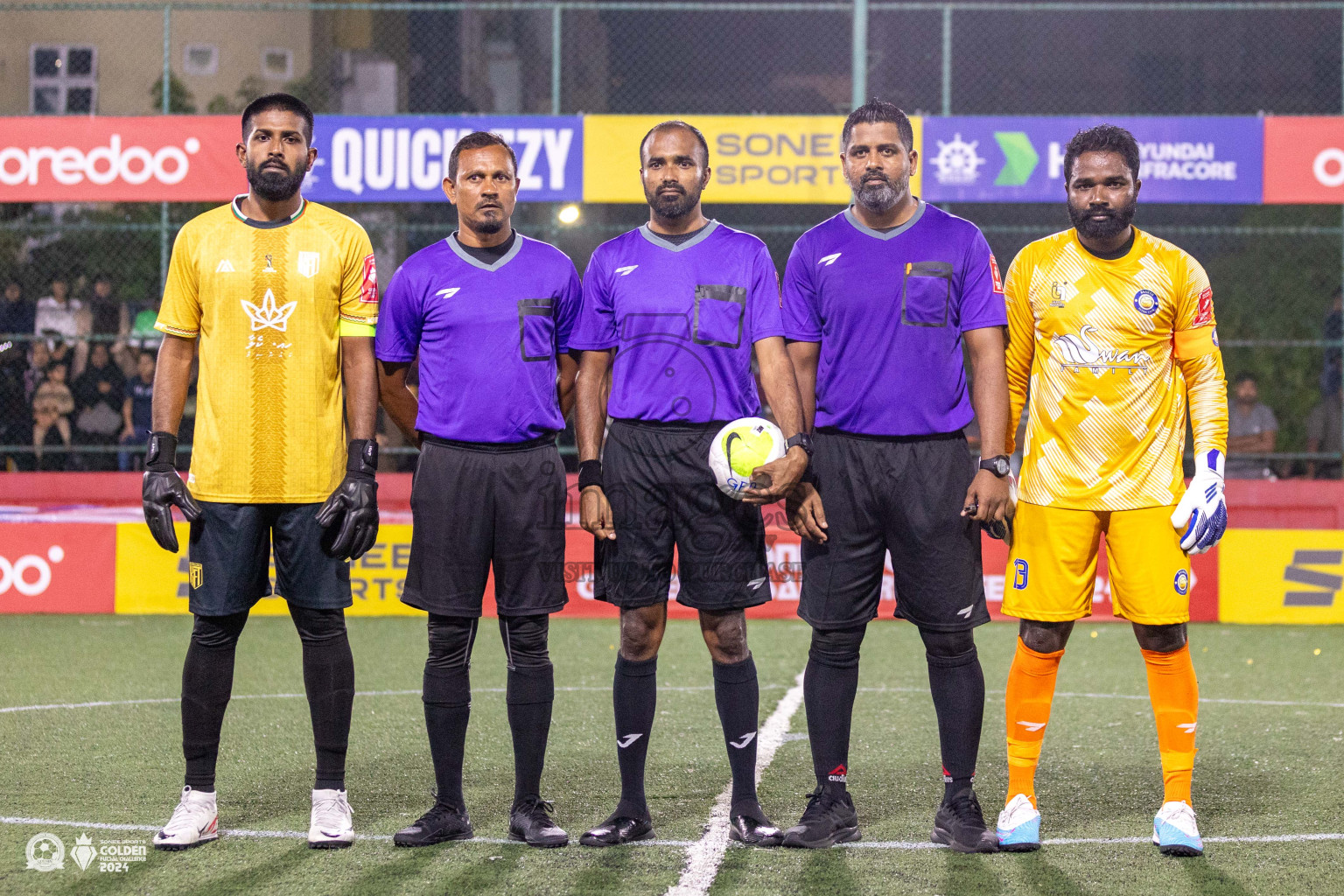 HA Kelaa vs HA Baarah in Day 1 of Golden Futsal Challenge 2024 was held on Monday, 15th January 2024, in Hulhumale', Maldives Photos: Ismail Thoriq / images.mv