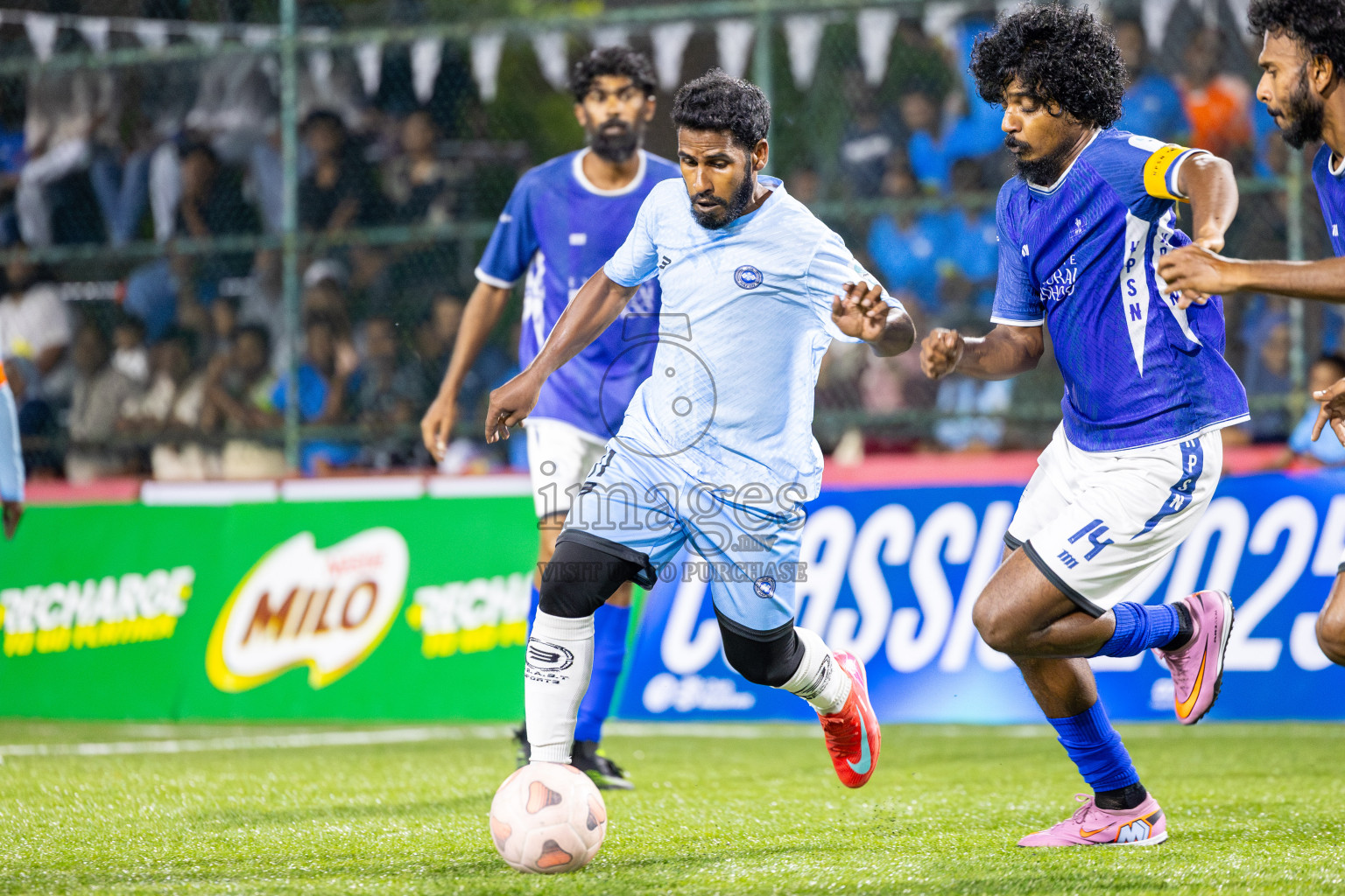 Male City Council (MCC) vs HPSN in Semi Final of Club Maldives Classic 2025 was held in Rehendi Futsal Ground, Hulhumale', Maldives on Wednesday, 1st October 2025. Photos: Ismail Thoriq / images.mv