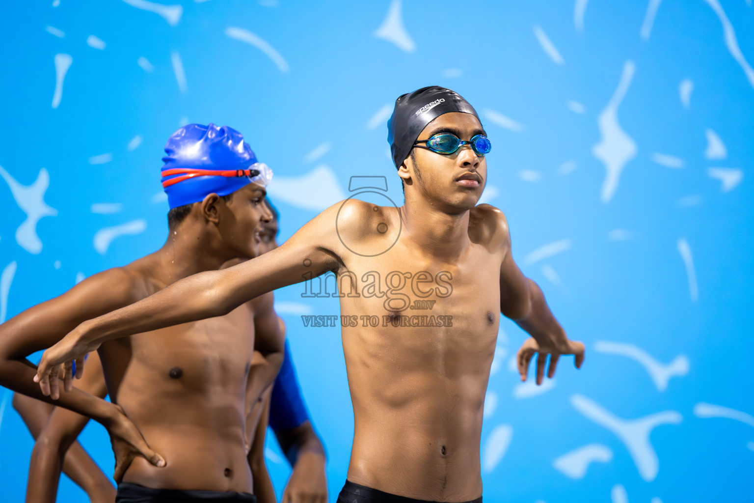 Day 2 of 20th BML Inter-school Swimming Competition 2024 held in Hulhumale', Maldives on Sunday, 13th October 2024. Photos: Ismail Thoriq / images.mv