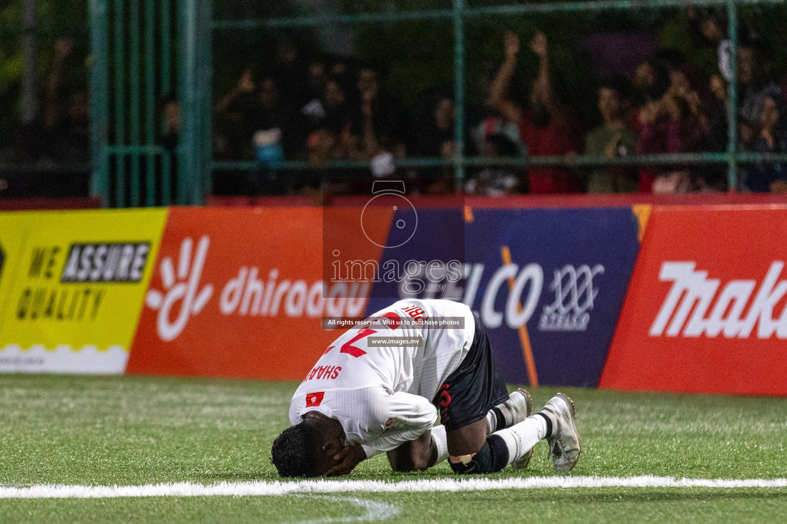 Aasandha vs Prisons RC in Club Maldives Cup 2023 held in Hulhumale, Maldives, on Monday, 17th July 2023 Photos: Nausham Waheed / images.mv