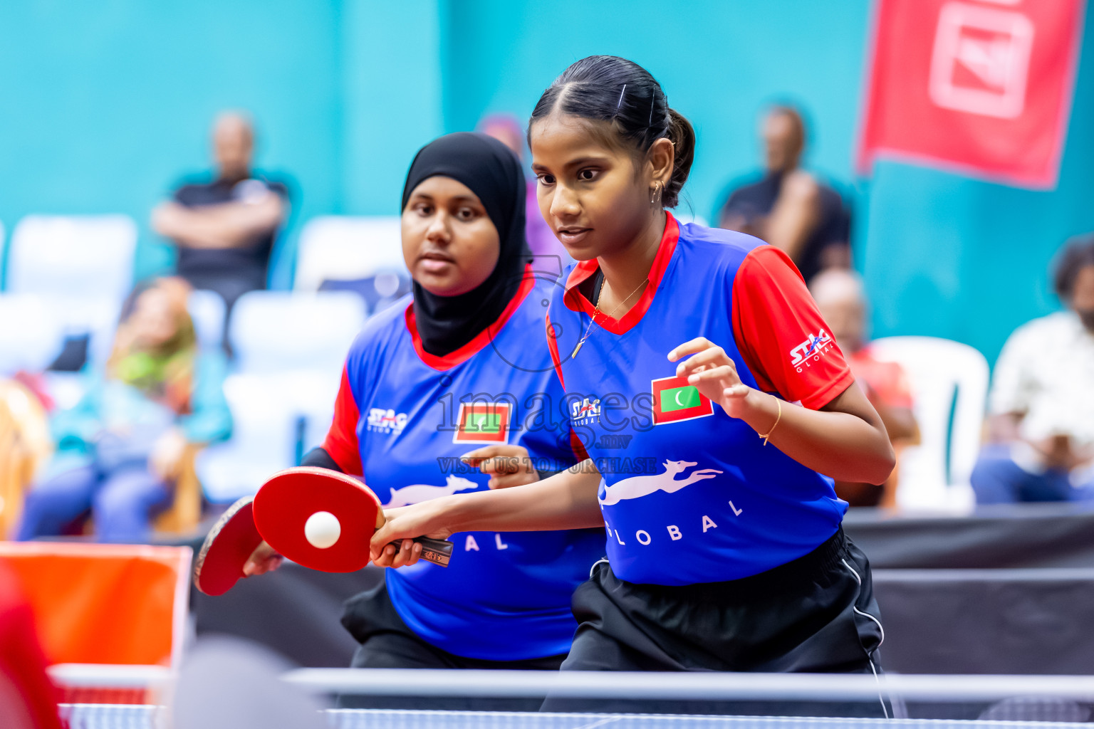 Day 5 of BML 63rd National Table Tennis Tournament 2025 was held on Friday, 29th August 2025 in Male' TT Hall, Male', Maldives. Photos: Nausham Waheed  / images.mv