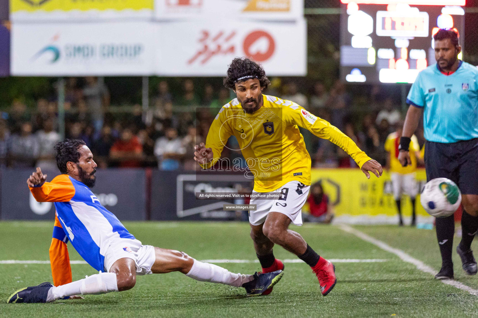 RRC vs Team FSM in Semi Final of Club Maldives Cup 2023 held in Hulhumale, Maldives, on Wednesday, 16th August 2023
Photos: Ismail Thoriq / images.mv