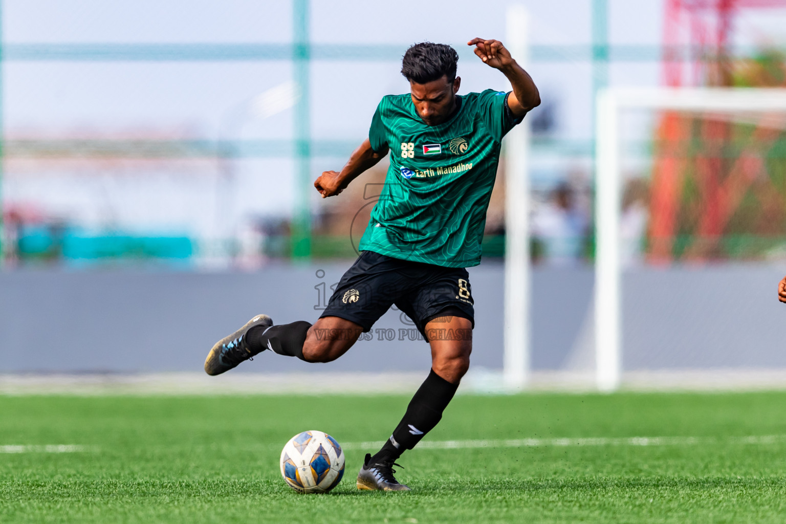 Baburu SC vs Kanmathi Juniors from Manadhoo Council Cup 2024 in N Manadhoo Maldives on Friday, 23rd February 2023. Photos: Nausham Waheed / images.mv