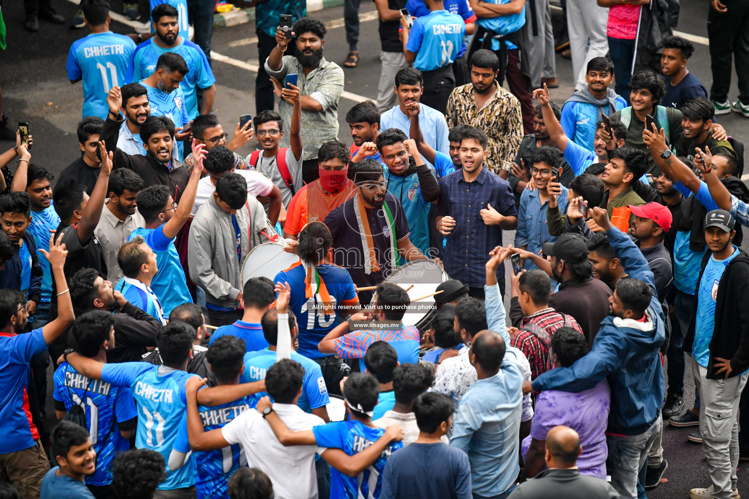 Kuwait vs India in the Final of SAFF Championship 2023 held in Sree Kanteerava Stadium, Bengaluru, India, on Tuesday, 4th July 2023. Photos: Nausham Waheed, Hassan Simah / images.mv