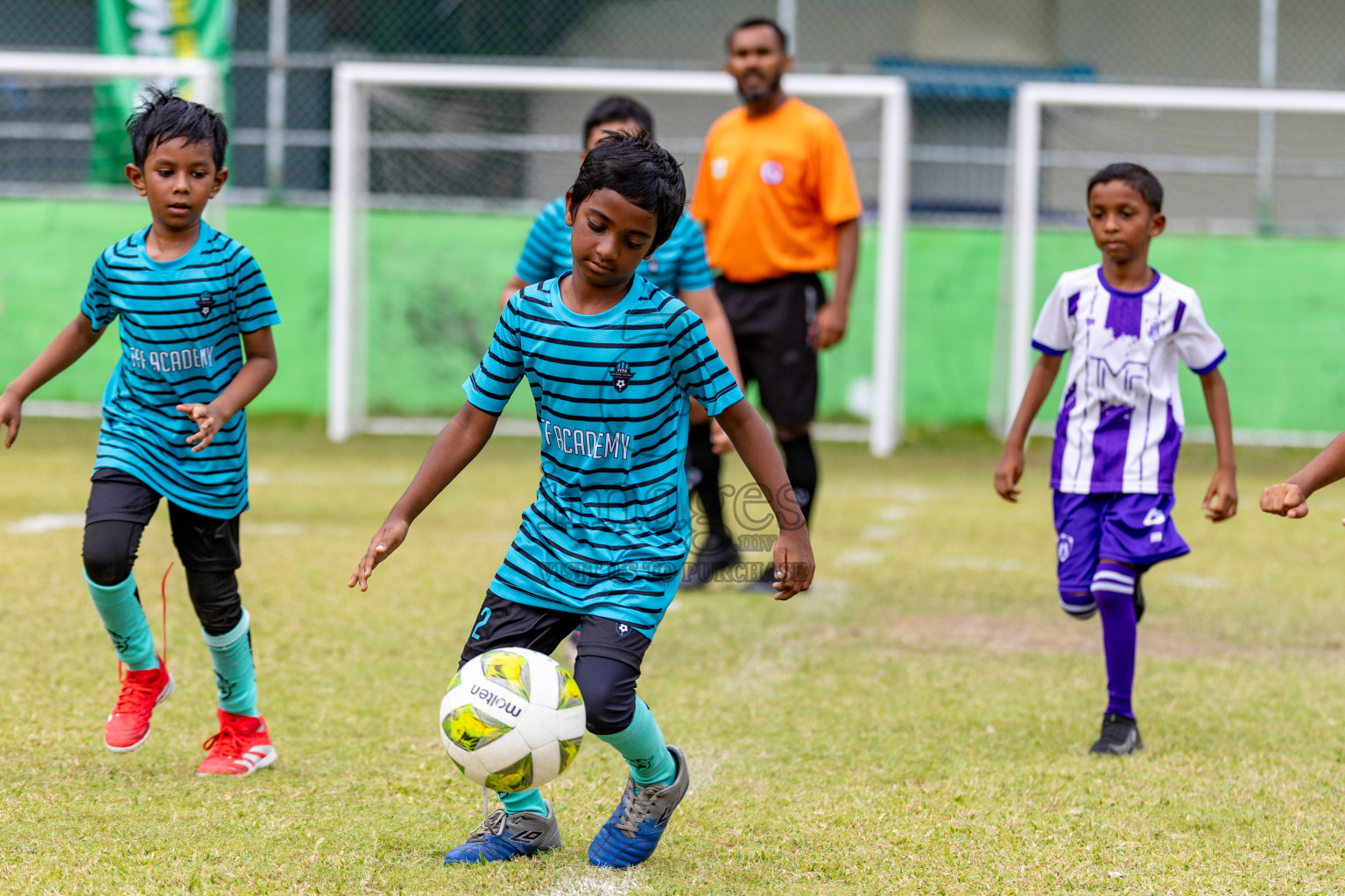 Day 1 of MILO SVAM Juniors 2025 (U-8) was held at Henveiru Stadium in Male', Maldives on Thursday, 26th June 2025. 
Photos: Hassan Simah / images.mv