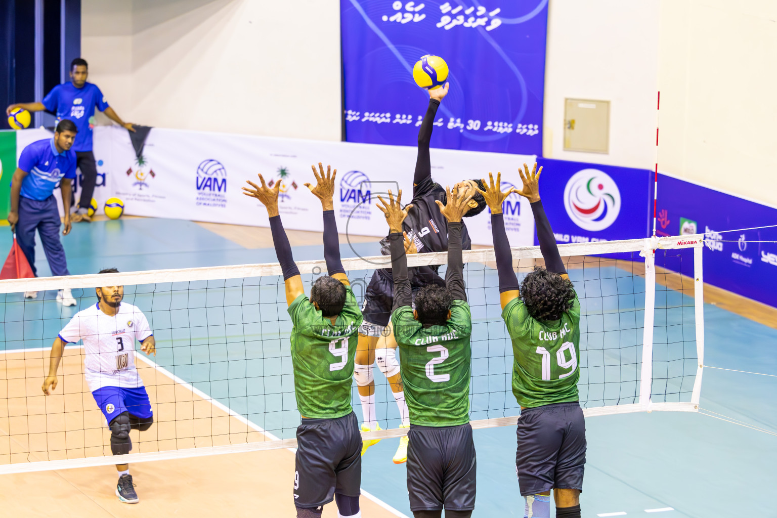 Final of MILO VAM Cup 2024 (Men's Division) was held in Social Center Indoor Hall on Monday, 4th November 2024. 
Photos: Ismail Thoriq / images.mv