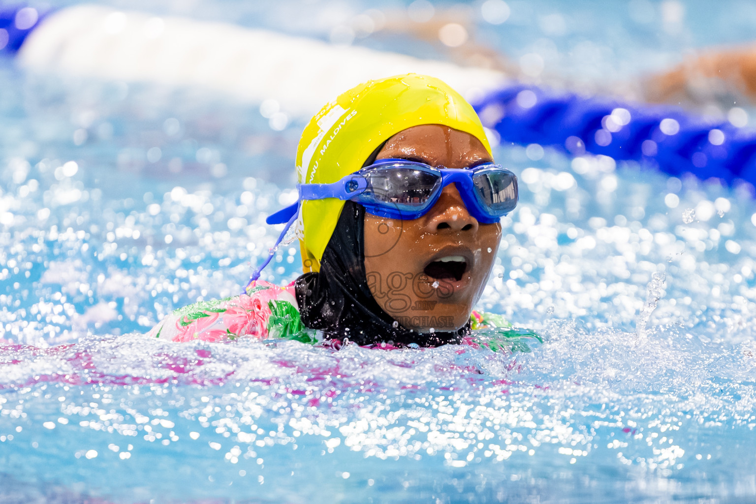 Day 3 of BML 21st Interschool Swimming Competition 2025 was held in Hulhumale' Swimming Pool, Hulhumale', Maldives on Monday, 13th October 2025. Photos: Nausham Waheed / images.mv