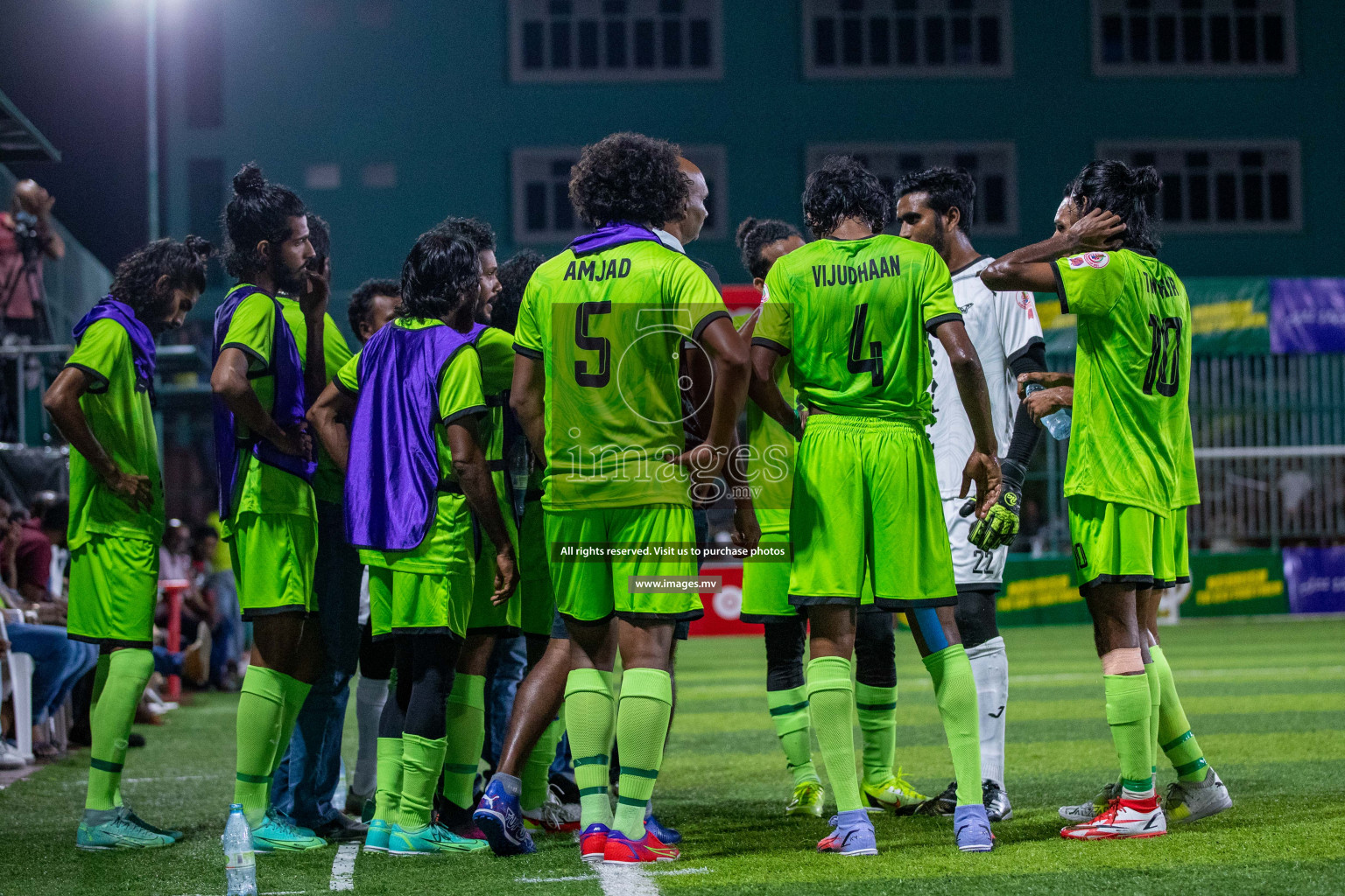 Club Maldives 2021 Round of 16 (Day 1) held at Hulhumale;, on 8th December 2021 Photos: Ismail Thoriq / images.mv