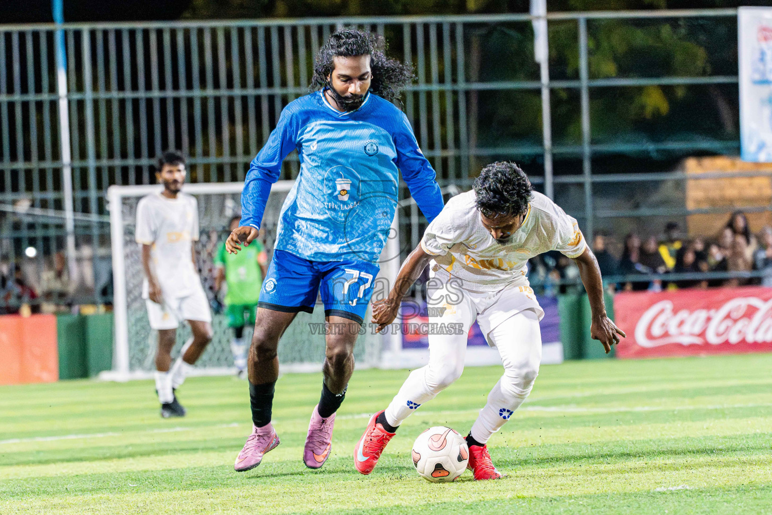 Kanmathi SC VS Kanmathi FC in Day 5 - Fonadhoo Youth Futsal Challenge 2025 held in Fonadhoo Futsal Stadium, L. Fonadhoo, Maldives on Thursday, 30th October 2025 Photos: Arif Rasheed / images.mv