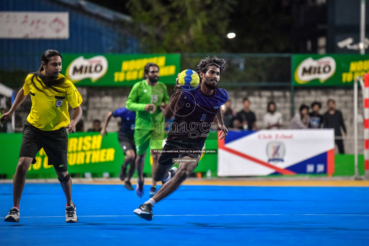 Day 18 of Milo 6th Inter Office Handball Tournament 2022 - Photos by Nausham Waheed