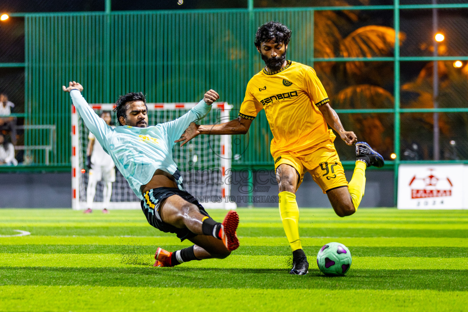 Fasthari SCvs ROCK Z in Day 4 of BG Futsal Challenge 2024 was held on Friday, 15th March 2024, in Male', Maldives Photos: Nausham Waheed / images.mv