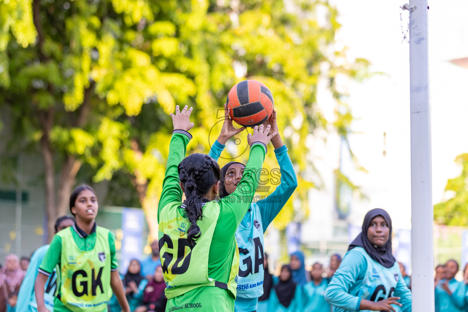 Day 3 of Nestle' Kids Netball Fest 2023 held in Henveyru Stadium, Male', Maldives on Saturday, 2nd December 2023.
Photos: Ismail Thoriq / images.mv