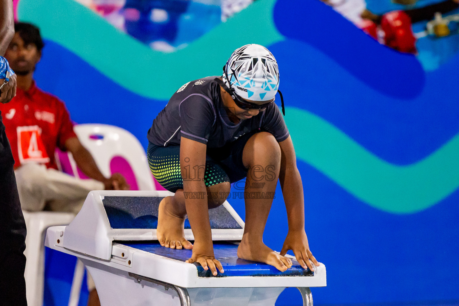 Day 5 of BML 5th National Swimming Kids Festival 2024 held in Hulhumale', Maldives on Friday, 22nd November 2024. Photos: Nausham Waheed / images.mv