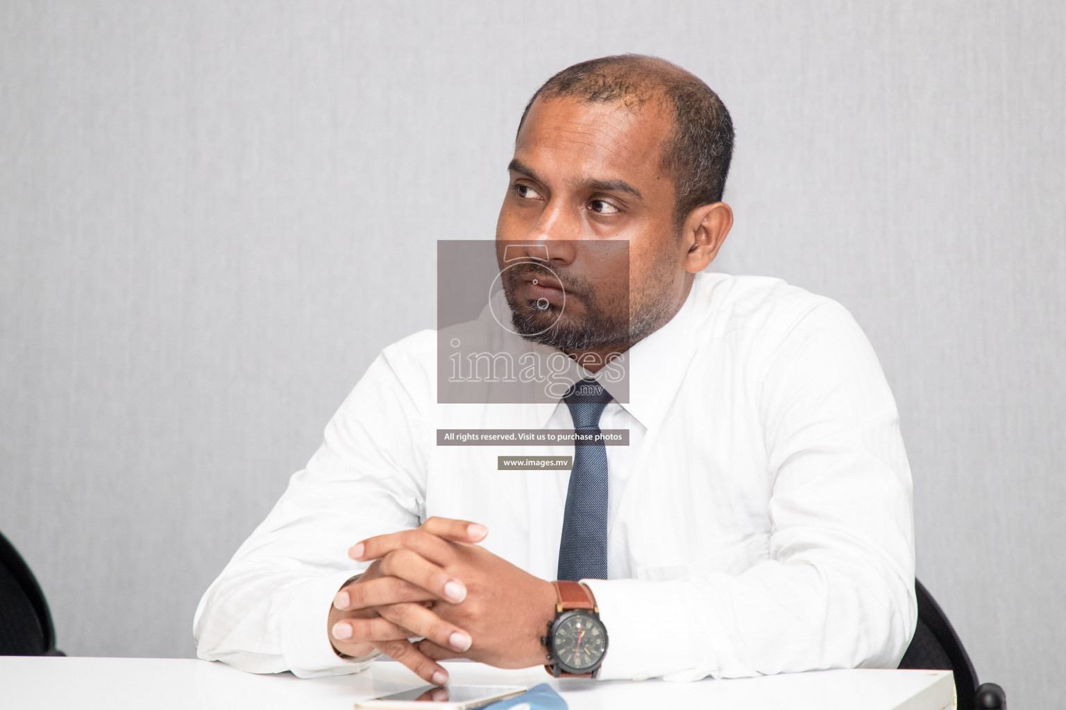 AM AGM Meeting 2020 - Post Press Briefing in FAM House, Male, Maldives. (Photo: Suadh Abdul Sattar / Images.mv)