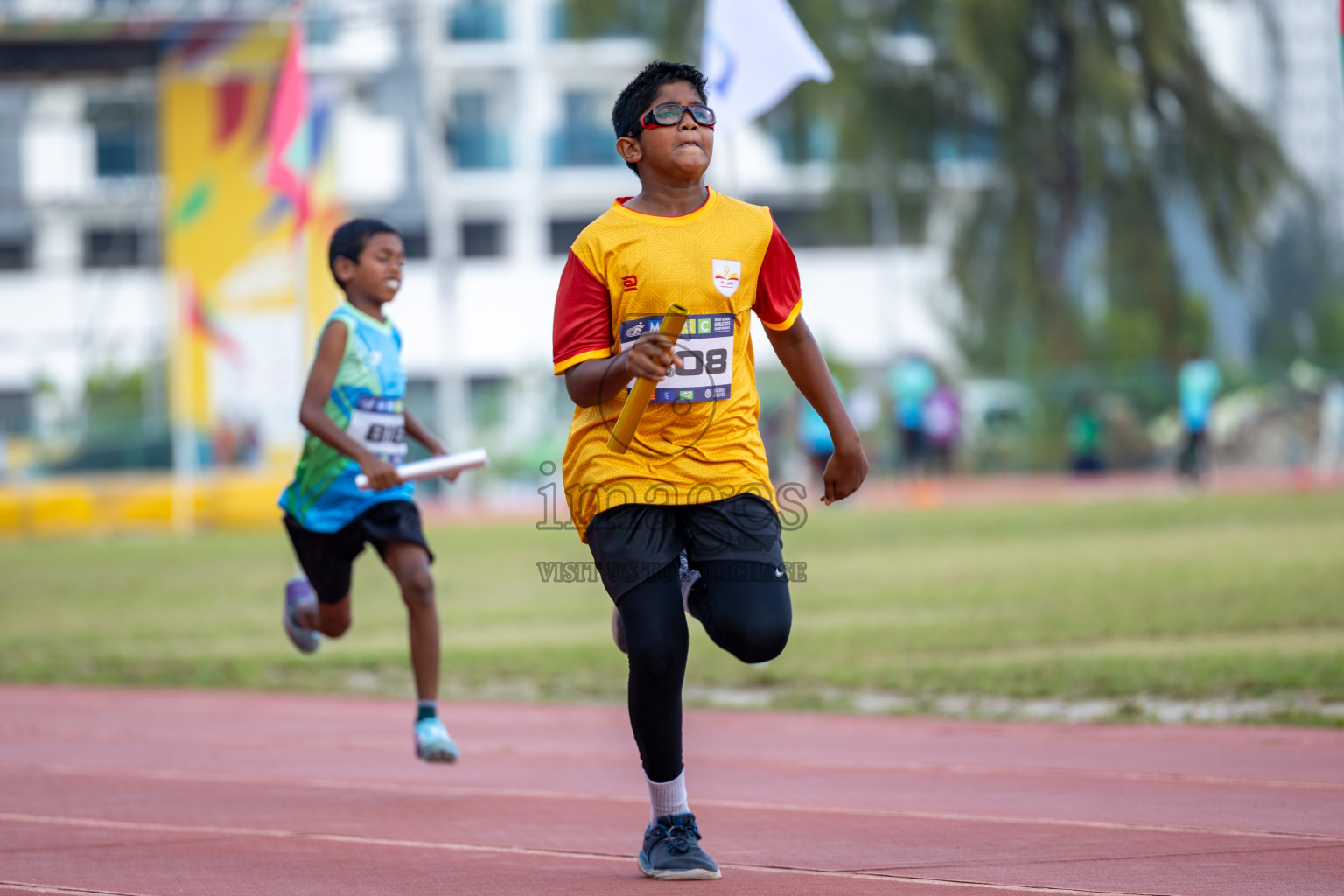 Day 5 of MWSC Interschool Athletics Championships 2024 held in Hulhumale Running Track, Hulhumale, Maldives on Wednesday, 13th November 2024. Photos by: Ismail Thoriq / Images.mv