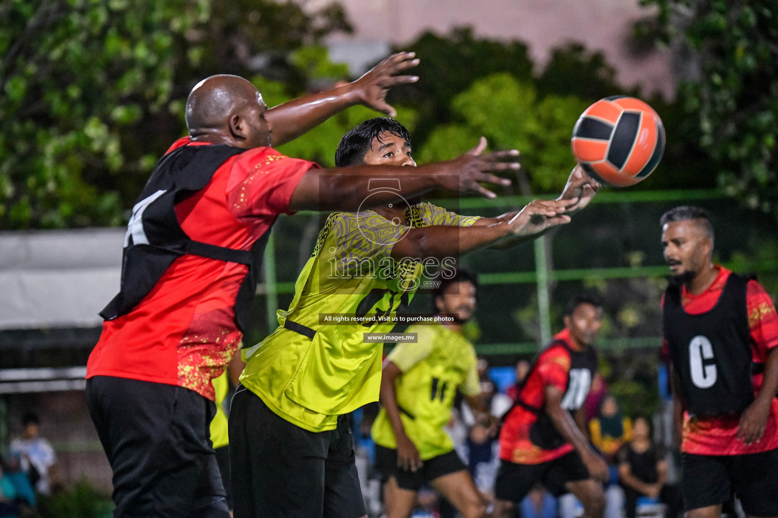 Final of Inter-School Parents Netball Tournament was held in Male', Maldives on 4th December 2022. Photos: Nausham Waheed / images.mv