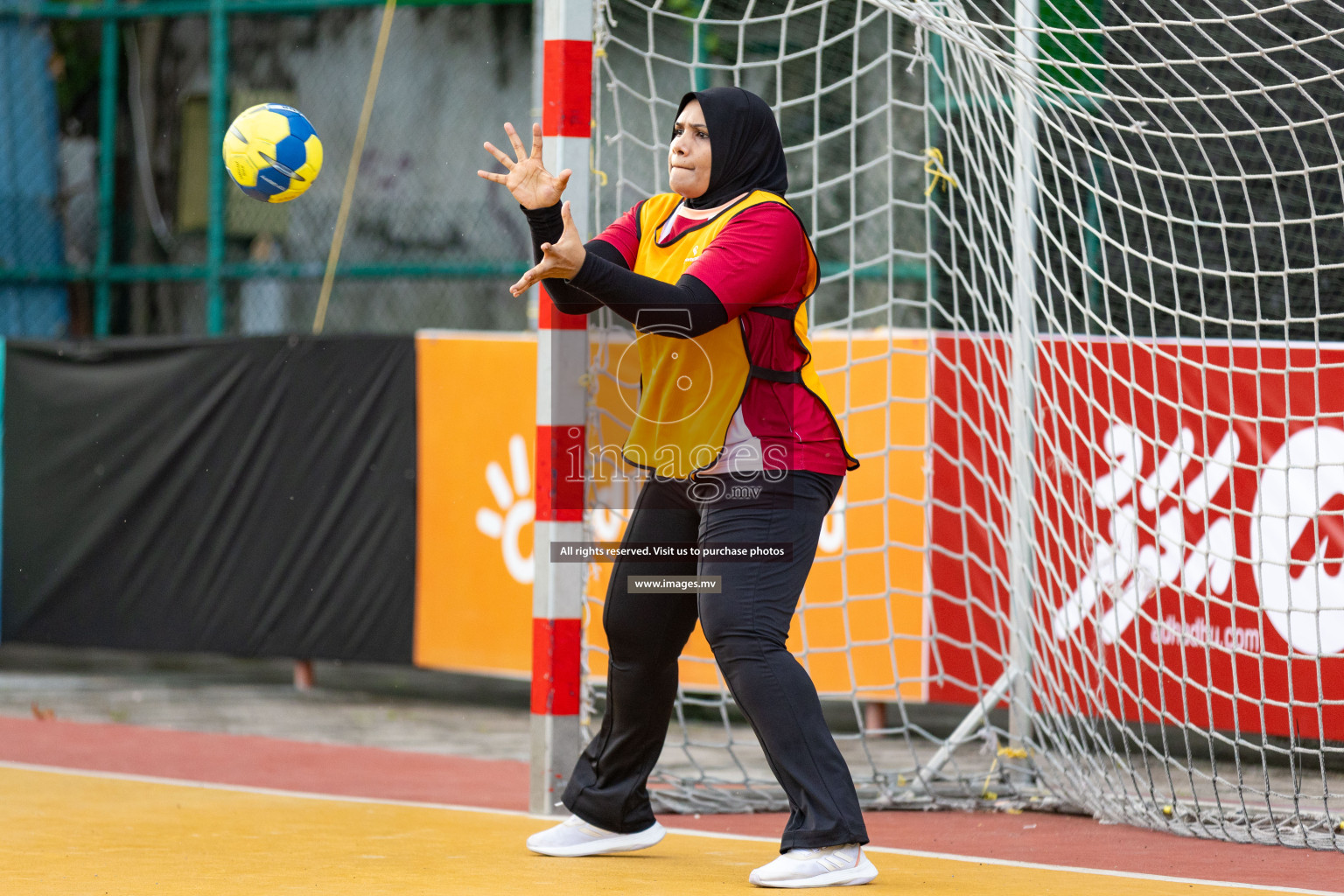 Day 1 of 7th Inter-Office/Company Handball Tournament 2023, held in Handball ground, Male', Maldives on Friday, 16th September 2023 Photos: Nausham Waheed/ Images.mv