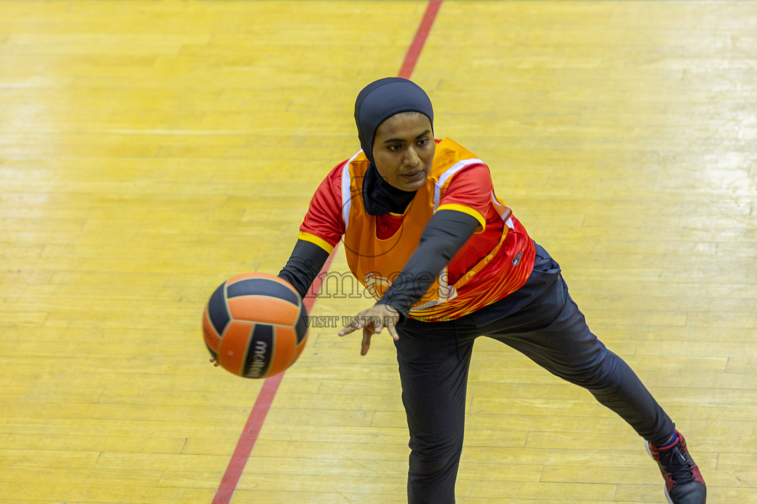 Day 3 of 21st National Netball Tournament was held in Social Canter at Male', Maldives on Friday, 10th May 2024. Photos: Mohamed Mahfooz Moosa / images.mv