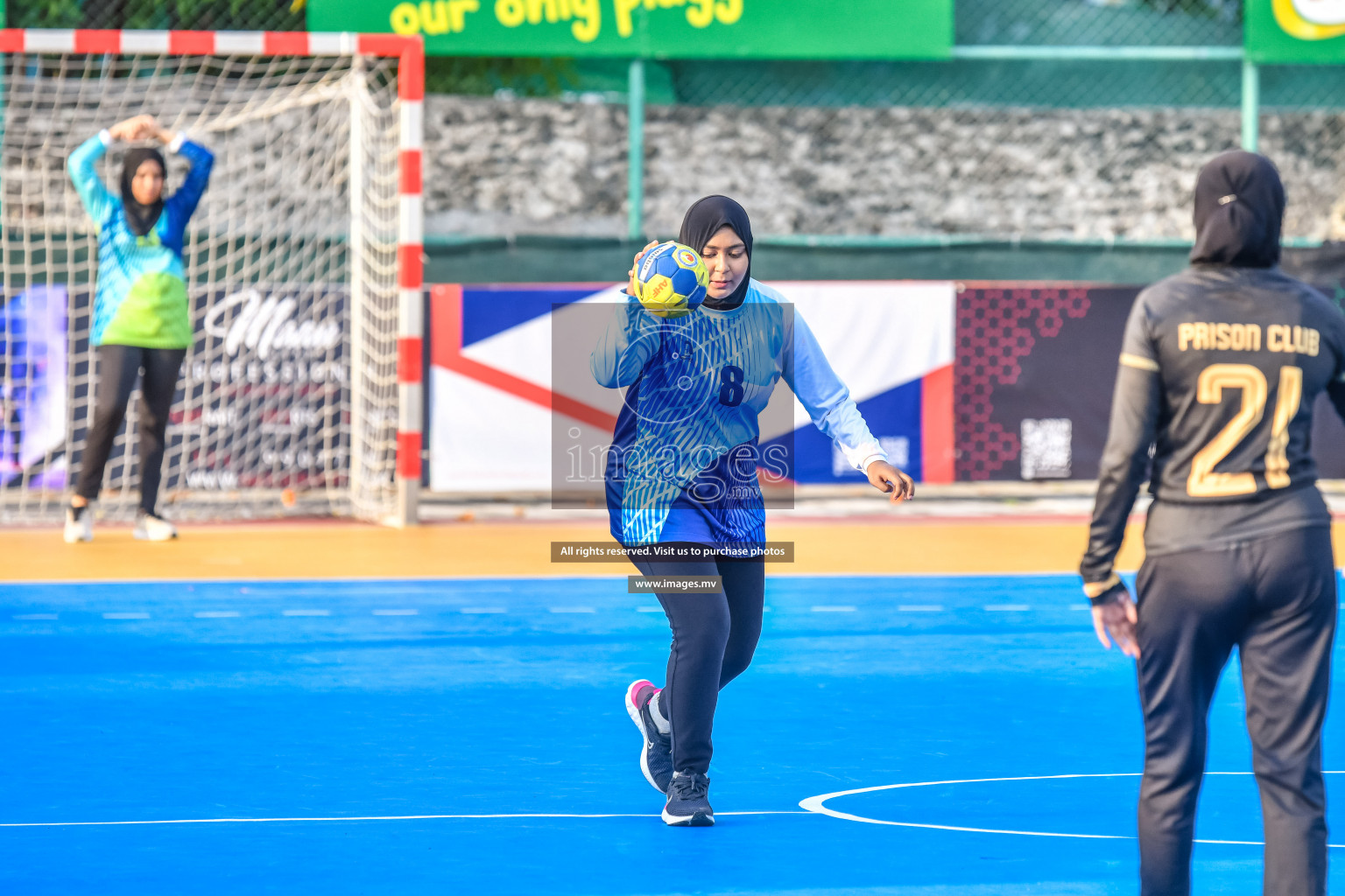 Day 9 of Milo 6th Inter Office Handball Tournament 2022 - Photos by Nausham Waheed