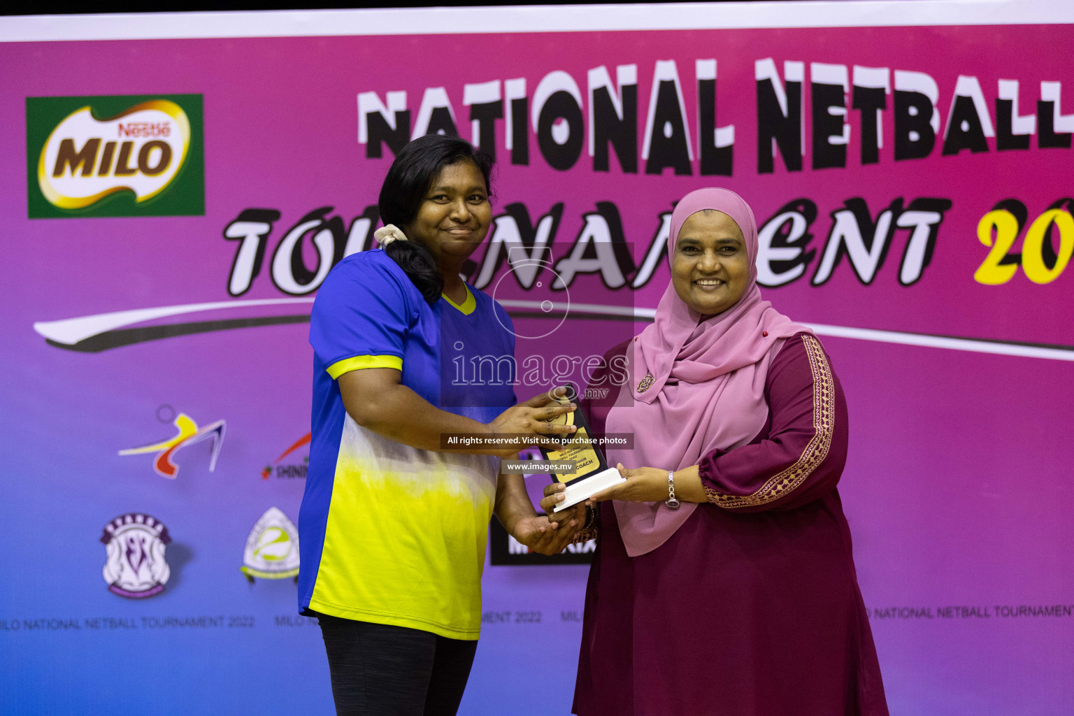 Club Green Streets vs Kulhudhufushi Y&RC in the 1st Division Final of Milo National Netball Tournament 2022 on 22nd July 2022 held in Social Center, Male', Maldives. Photographer: Shuu / images.mv