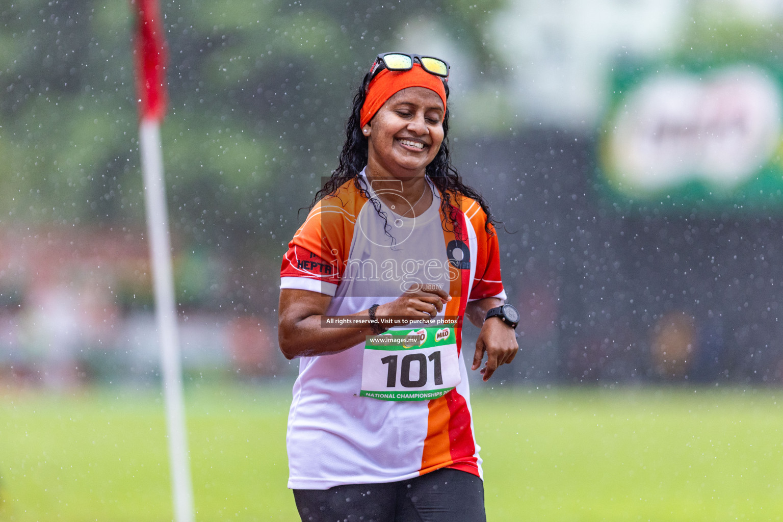 Day 2 of National Athletics Championship 2023 was held in Ekuveni Track at Male', Maldives on Friday, 24th November 2023. Photos: Nausham Waheed / images.mv