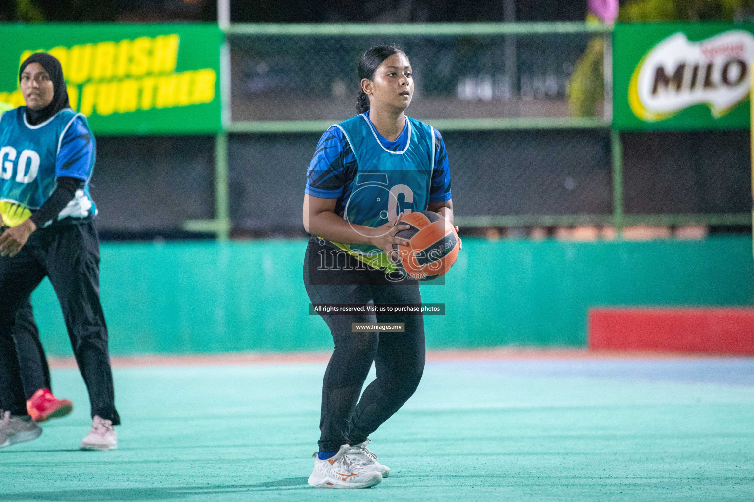 Day 7 of 20th Milo National Netball Tournament 2023, held in Synthetic Netball Court, Male', Maldives on 5th June 2023 Photos: Nausham Waheed/ Images.mv