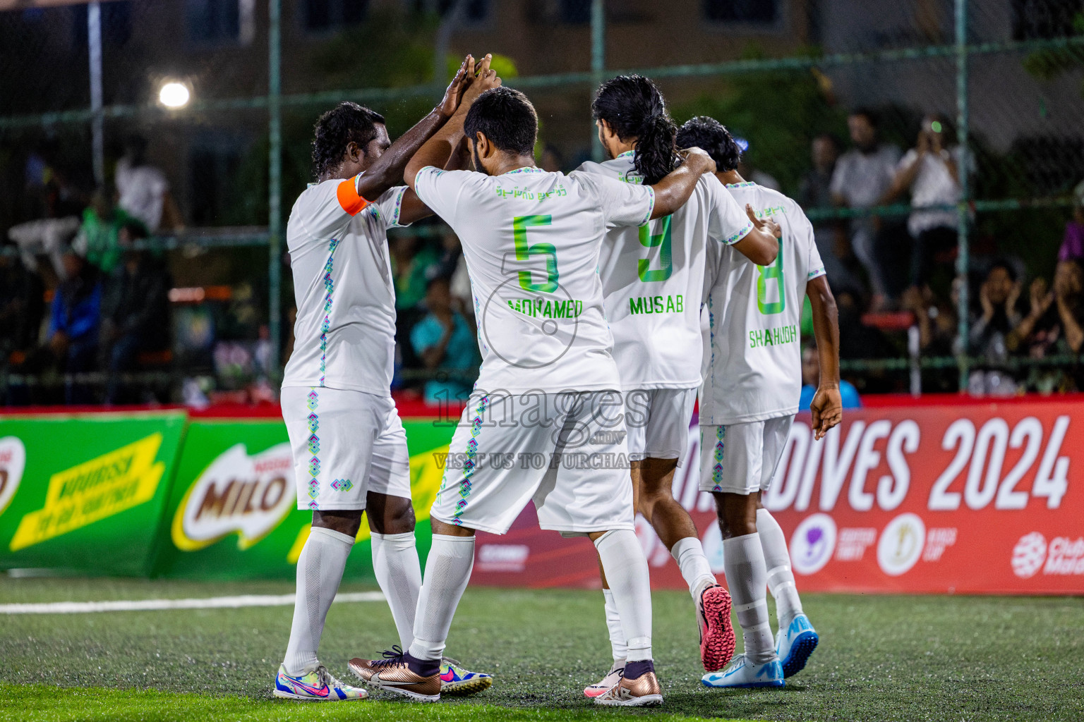 HEALTH RC vs MALE CITY COUNCIL in Club Maldives Classic 2024 held in Rehendi Futsal Ground, Hulhumale', Maldives on Saturday, 7th September 2024. Photos: Nausham Waheed / images.mv