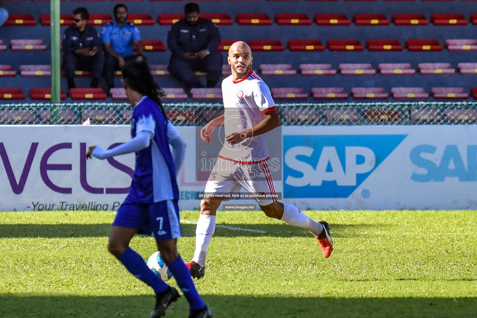 Buru Sports Club vs New Radiant Sports Club in the 2nd Division 2022 on 14th Aug 2022, held in National Football Stadium, Male', Maldives Photos: Nausham Waheed / Images.mv