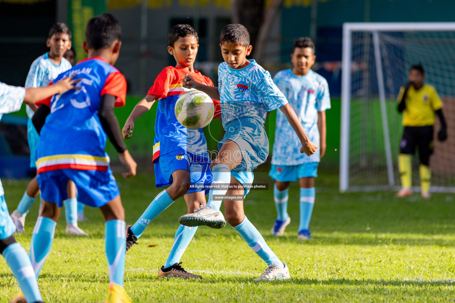 Day 1 of MILO Academy Championship 2023 (U12) was held in Henveiru Football Grounds, Male', Maldives, on Friday, 18th August 2023.