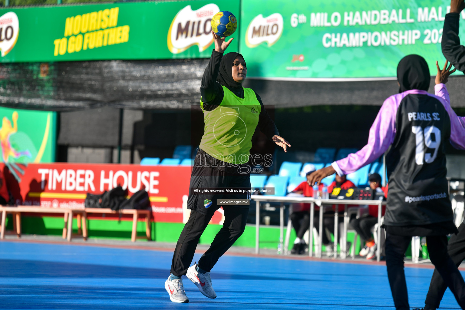 Day 8 of 6th MILO Handball Maldives Championship 2023, held in Handball ground, Male', Maldives on 27th May 2023 Photos: Nausham Waheed/ Images.mv