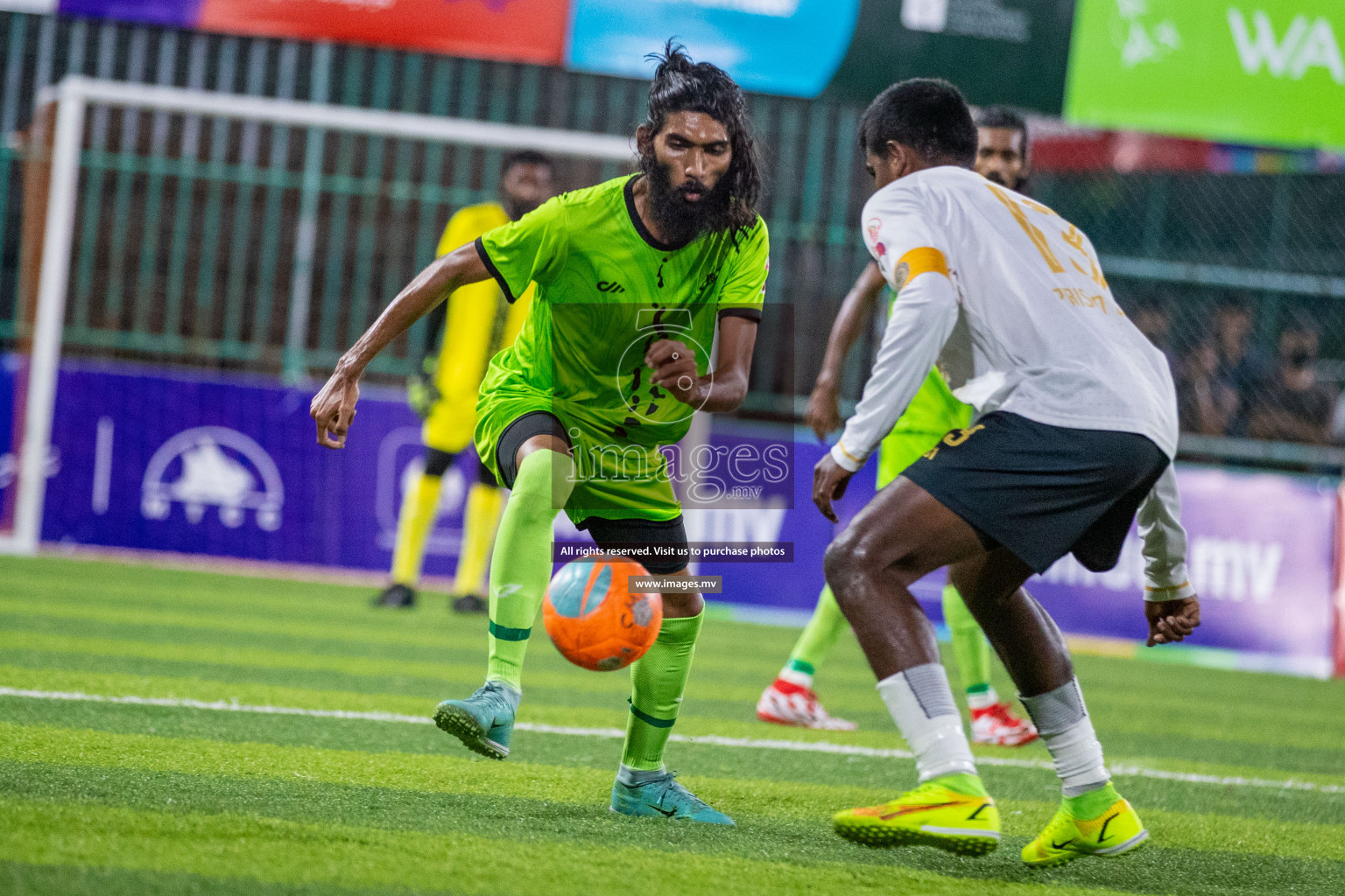 Team FSM Vs Prisons Club in the Semi Finals of Club Maldives 2021 held in Hulhumale, Maldives on 15 December 2021. Photos: Ismail Thoriq / images.mv