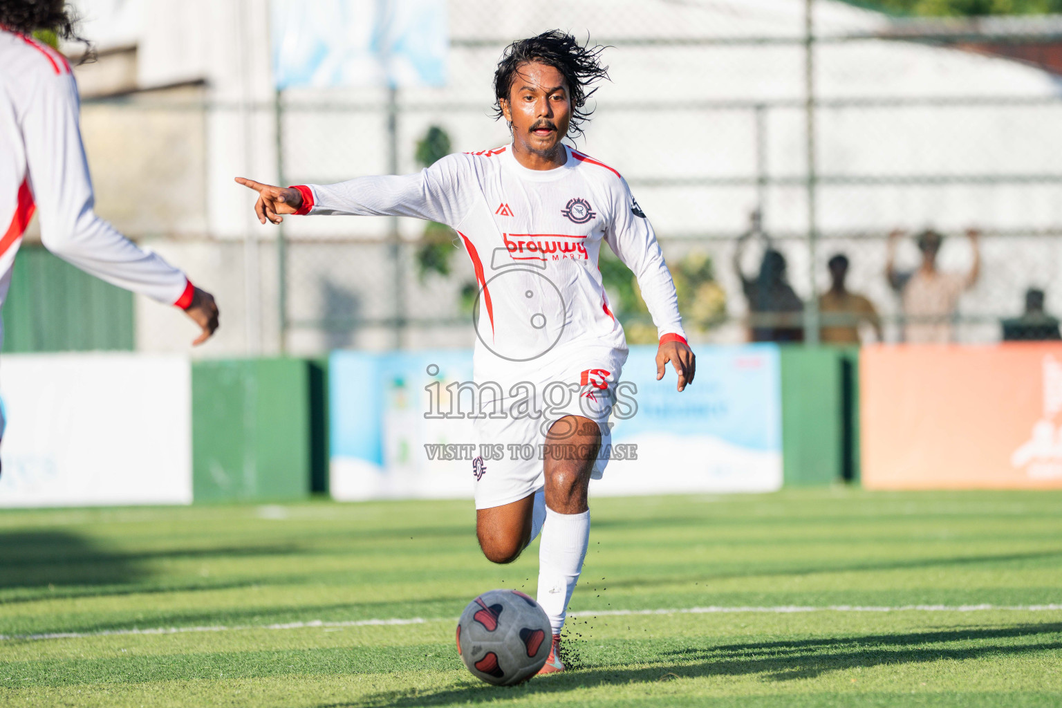 Outreef SC VS Lecrose SC in Day 3 - Fonadhoo Youth Futsal Challenge 2025 held in Fonadhoo Futsal Stadium, L. Fonadhoo, Maldives on Tuesday, 28th October 2025 Photos: Arif Rasheed / images.mv
