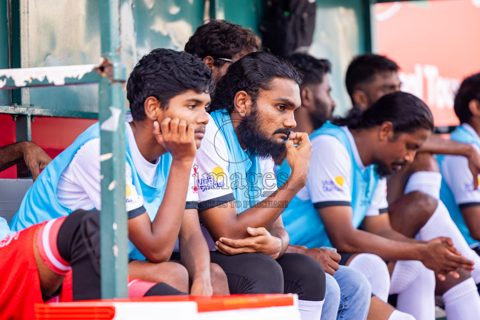 K Dhiffushi vs K Maafushi in Day 15 of Golden Futsal Challenge 2025 was held on Sunday, 19th January 2025, in Hulhumale', Maldives. Photos: Nausham Waheed / images.mv