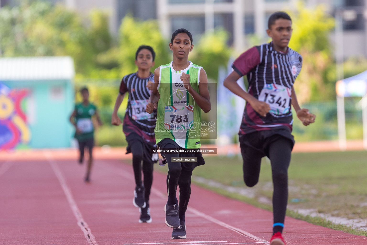 Day two of Inter School Athletics Championship 2023 was held at Hulhumale' Running Track at Hulhumale', Maldives on Sunday, 15th May 2023. Photos: Shuu/ Images.mv