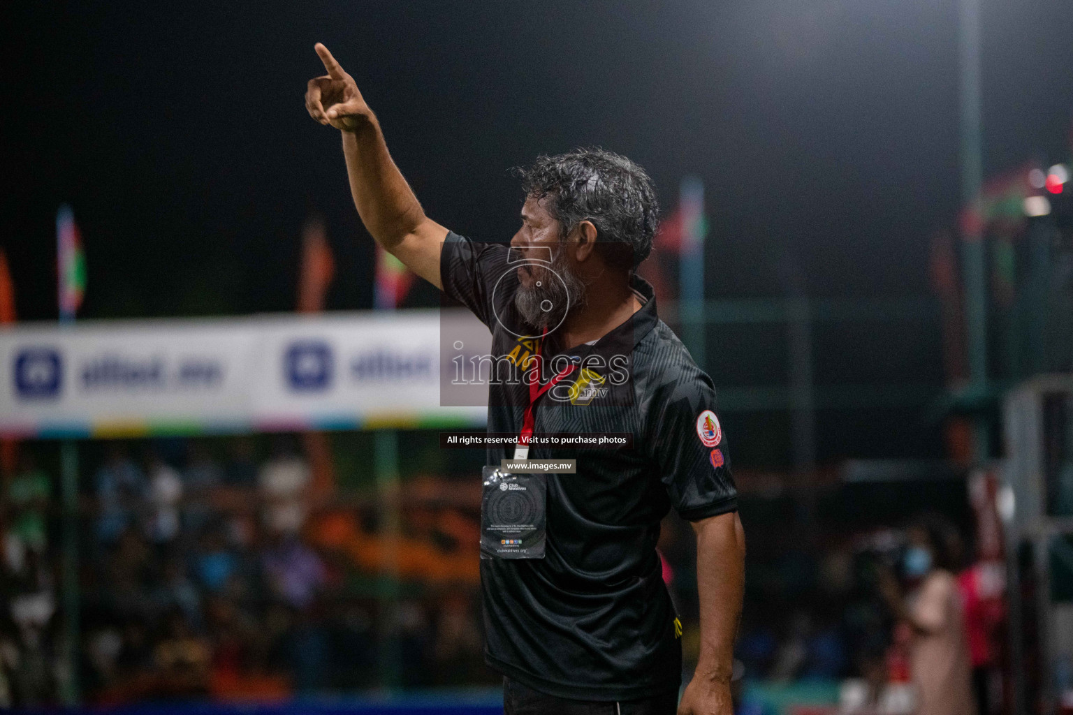 RRC Vs FSM in the Semi Finals of Club Maldives 2021 held in Hulhumale, Maldives on 19 December 2021. Photos: Shuu Abdul Sattar / images.mv