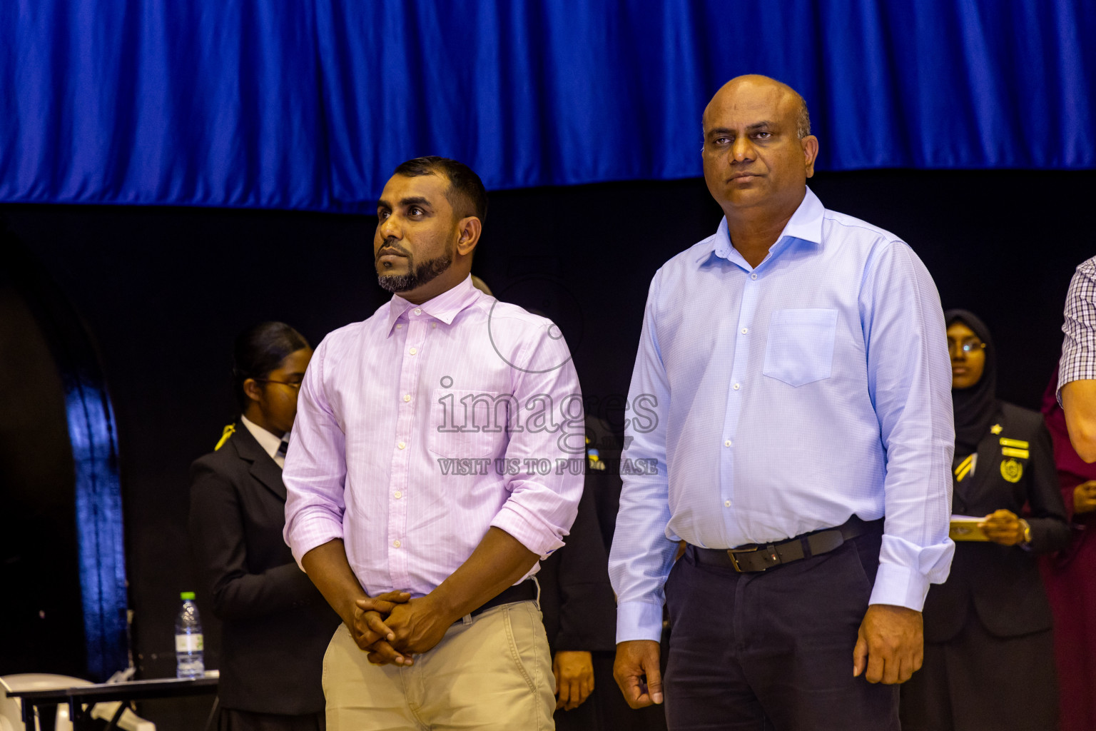 Finals of Interschool Volleyball Tournament 2024 was held in Social Center at Male', Maldives on Friday, 6th December 2024. Photos: Nausham Waheed / images.mv